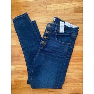 Brand new LOFT high waisted skinny jeans